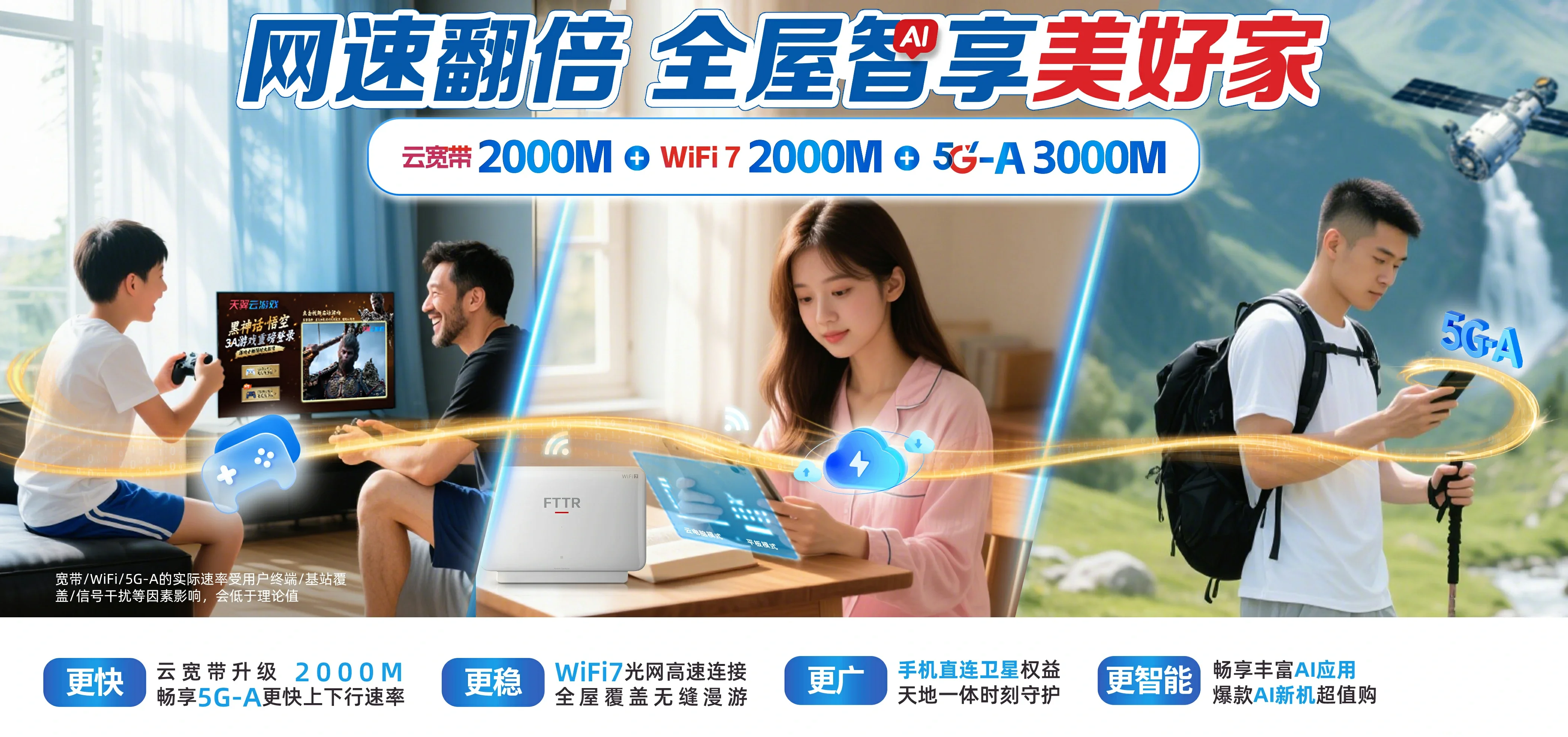 中国电信 南康区电信宽带 宽带套餐